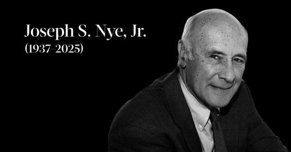 Joseph Nye, Renowned Political Scientist and Creator of